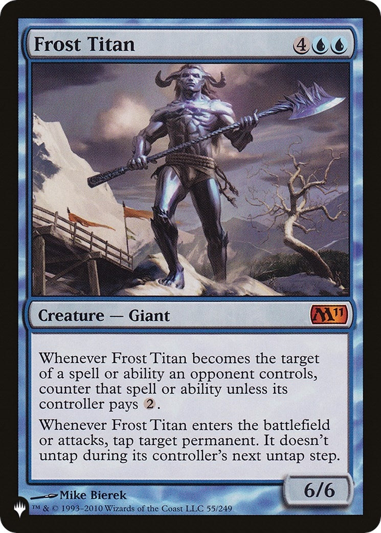 Image for Frost Titan (55/249) (The List Reprints) - Magic: The Gathering