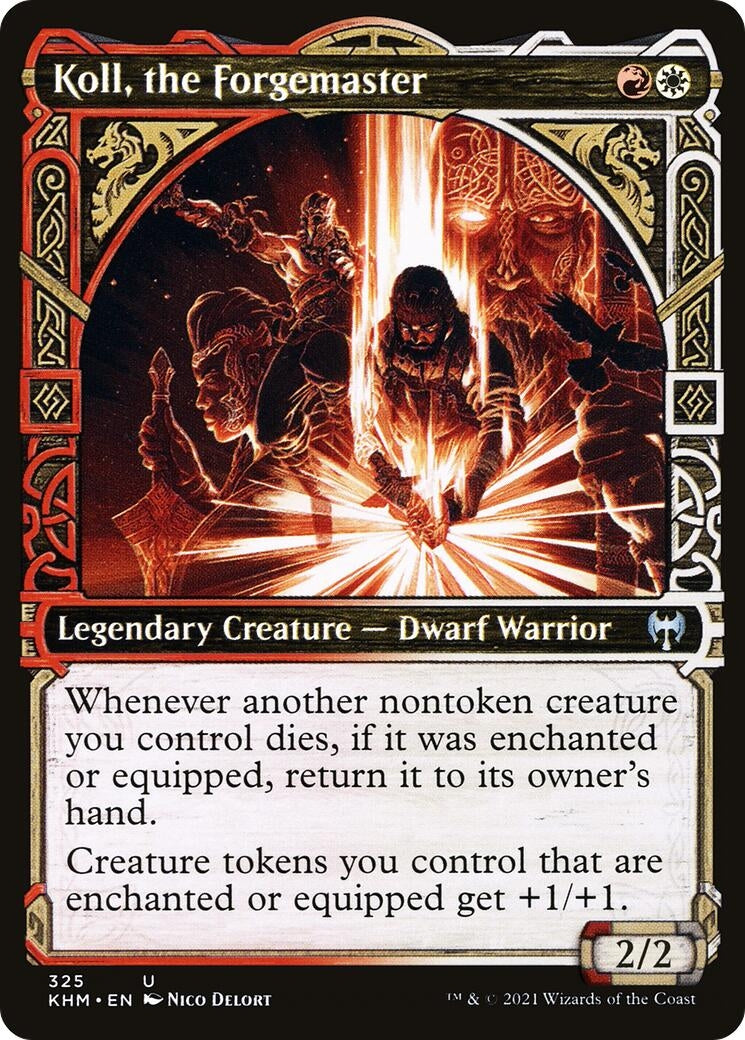Image for Koll, the Forgemaster (Showcase) (325) (Kaldheim) - Magic: The Gathering