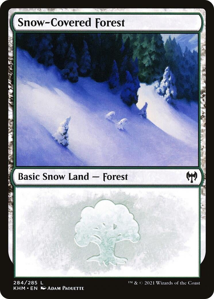 Image for Snow-Covered Forest (284) (284) (Kaldheim) - Magic: The Gathering