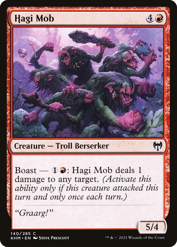 Image for Hagi Mob (140) (Kaldheim) - Magic: The Gathering