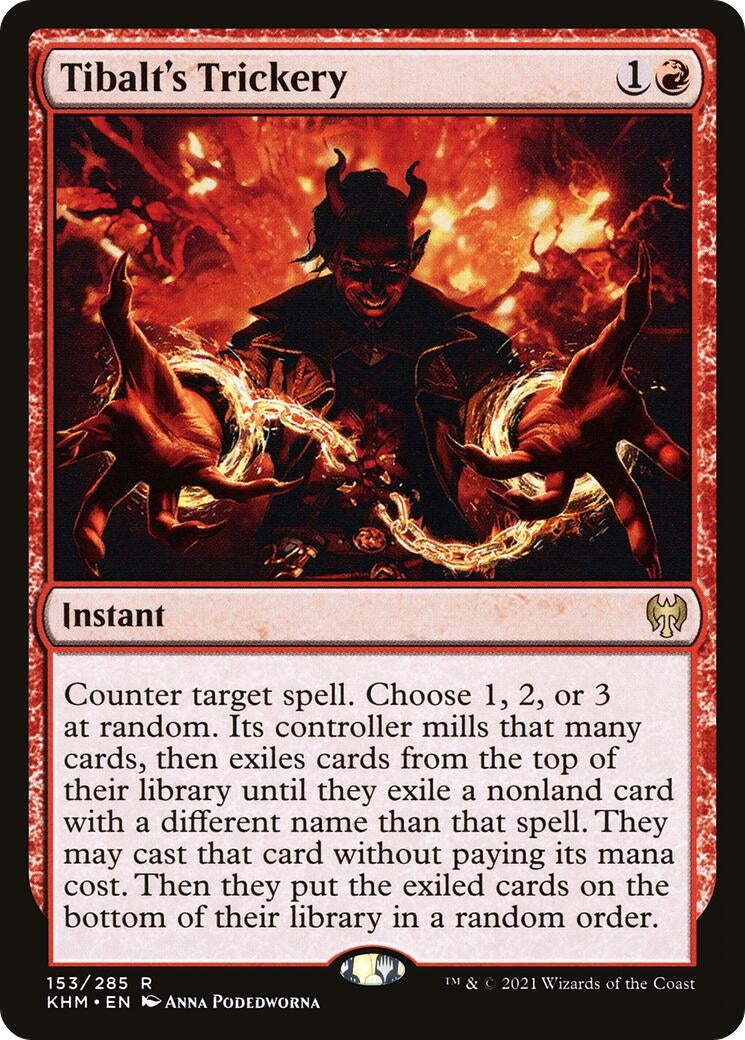 Image for Tibalt's Trickery (153) (Kaldheim) - Magic: The Gathering