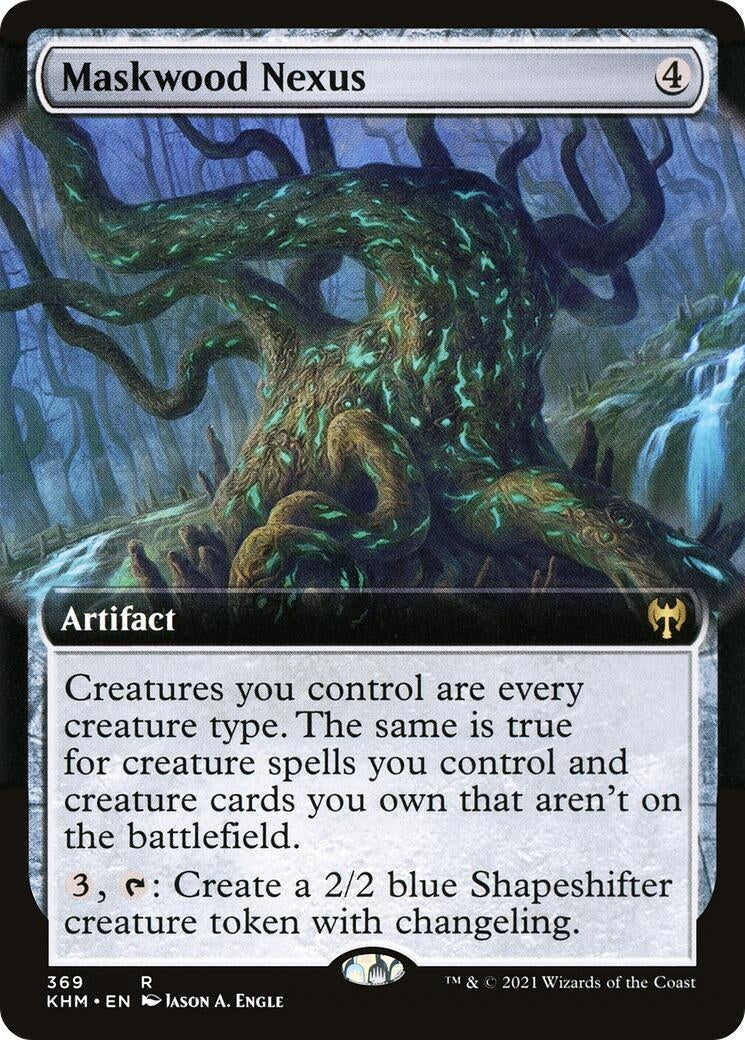 Image for Maskwood Nexus (Extended Art) (369) (Kaldheim) - Magic: The Gathering