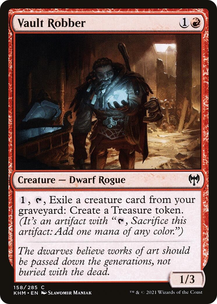 Image for Vault Robber (158) (Kaldheim) - Magic: The Gathering