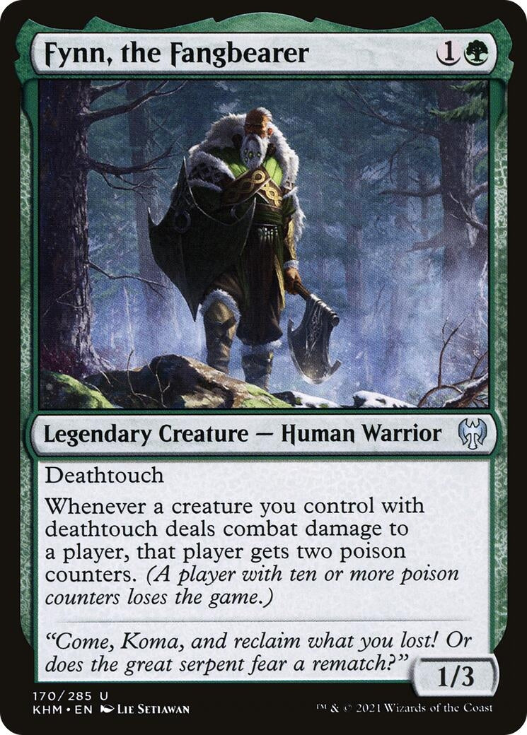 Image for Fynn, the Fangbearer (170) (Kaldheim) - Magic: The Gathering