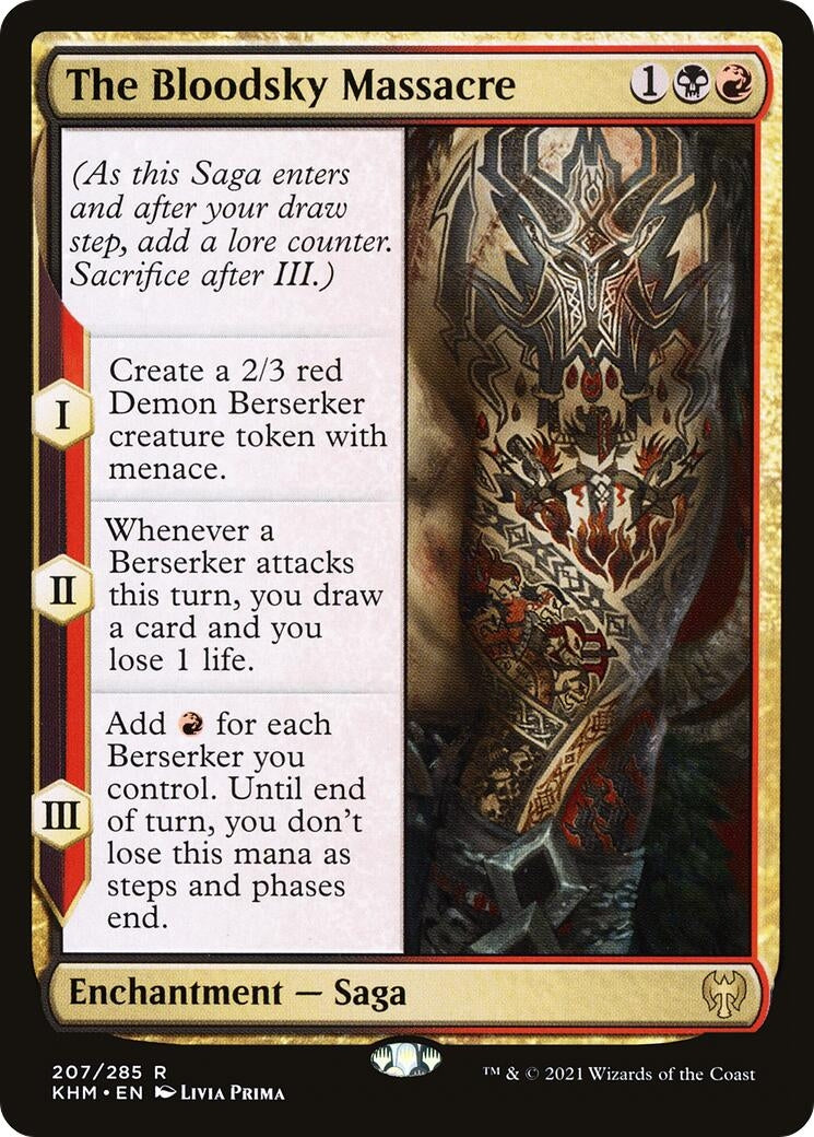 Image for The Bloodsky Massacre (207) (Kaldheim) - Magic: The Gathering
