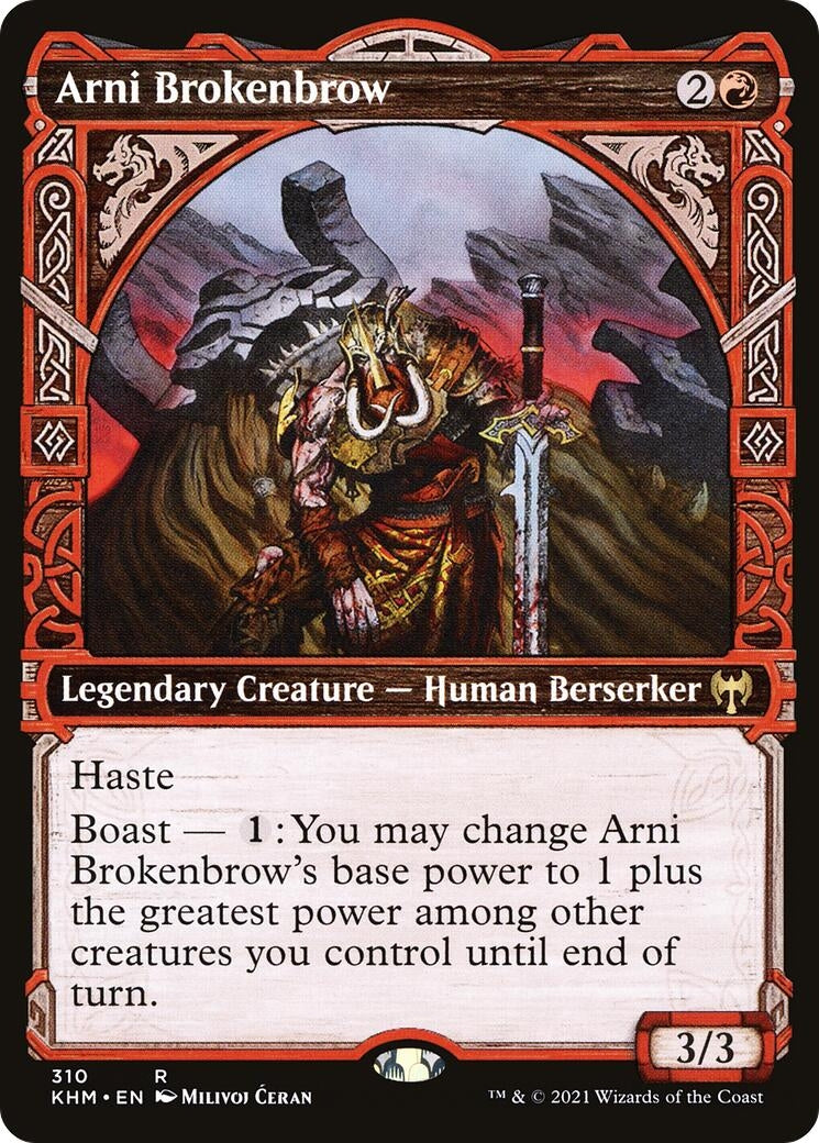 Image for Arni Brokenbrow (Showcase) (310) (Kaldheim) - Magic: The Gathering