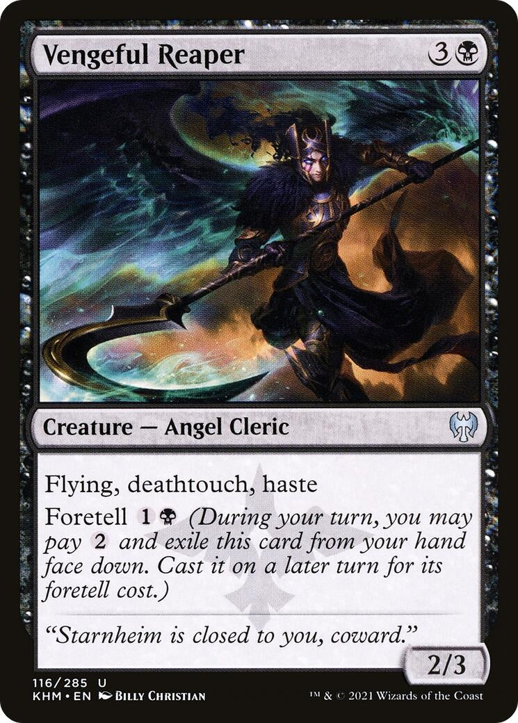 Image for Vengeful Reaper (116) (Kaldheim) - Magic: The Gathering