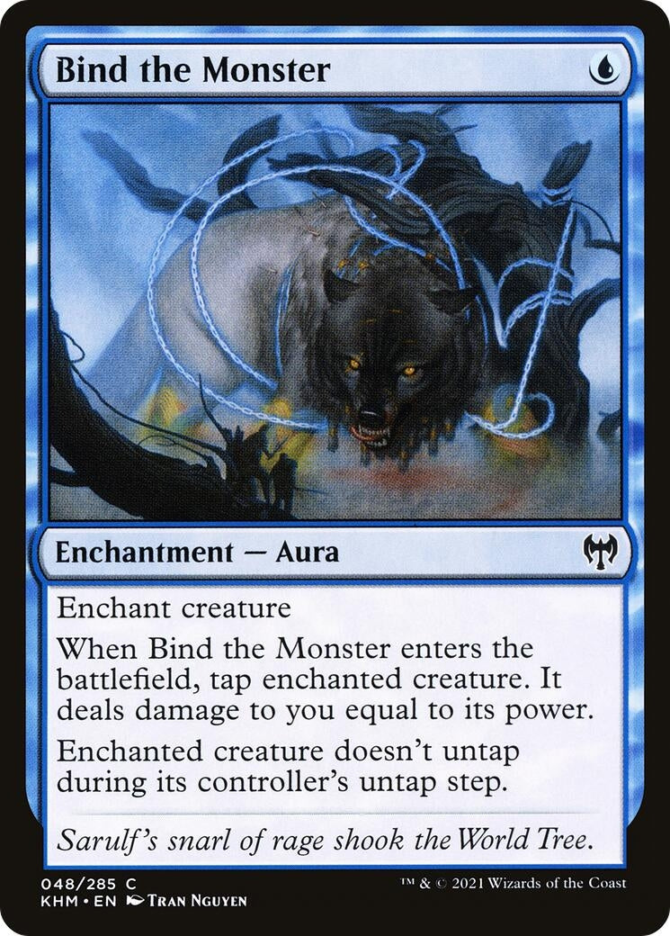 Image for Bind the Monster (48) (Kaldheim) - Magic: The Gathering