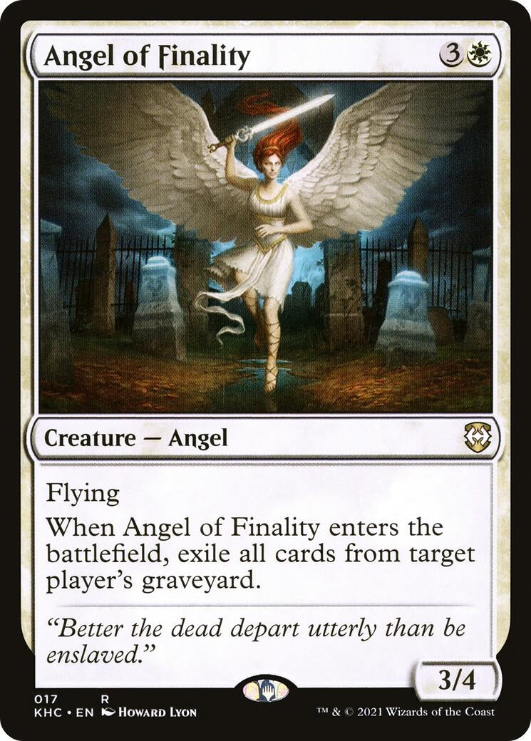 Image for Angel of Finality (17) (Commander: Kaldheim) - Magic: The Gathering