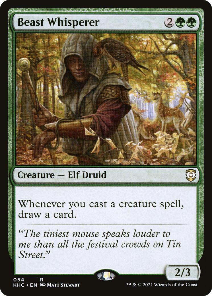 Image for Beast Whisperer (54) (Commander: Kaldheim) - Magic: The Gathering