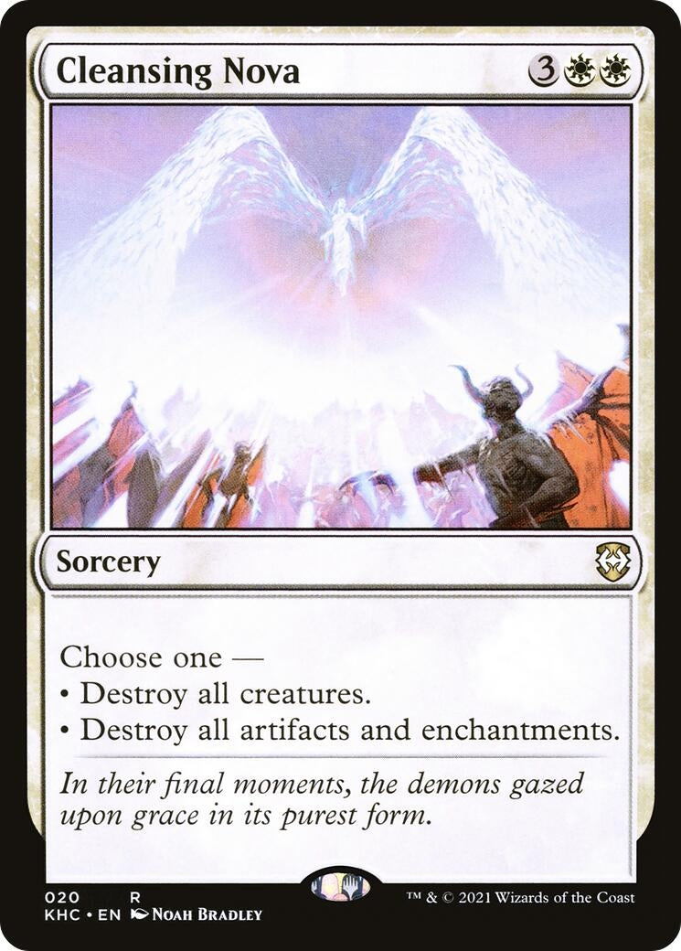 Image for Cleansing Nova (20) (Commander: Kaldheim) - Magic: The Gathering