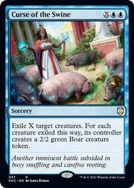 Image for Curse of the Swine (37) (Commander: Kaldheim) - Magic: The Gathering