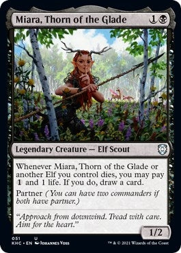 Image for Miara, Thorn of the Glade (51) (Commander: Kaldheim) - Magic: The Gathering
