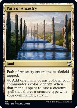 Image for Path of Ancestry (117) (Commander: Kaldheim) - Magic: The Gathering