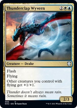 Image for Thunderclap Wyvern (94) (Commander: Kaldheim) - Magic: The Gathering