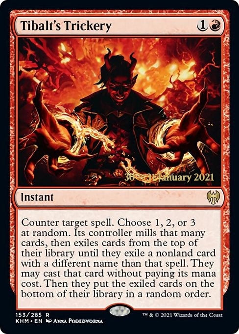 Image for Tibalt's Trickery (153) (Prerelease Cards) - Magic: The Gathering