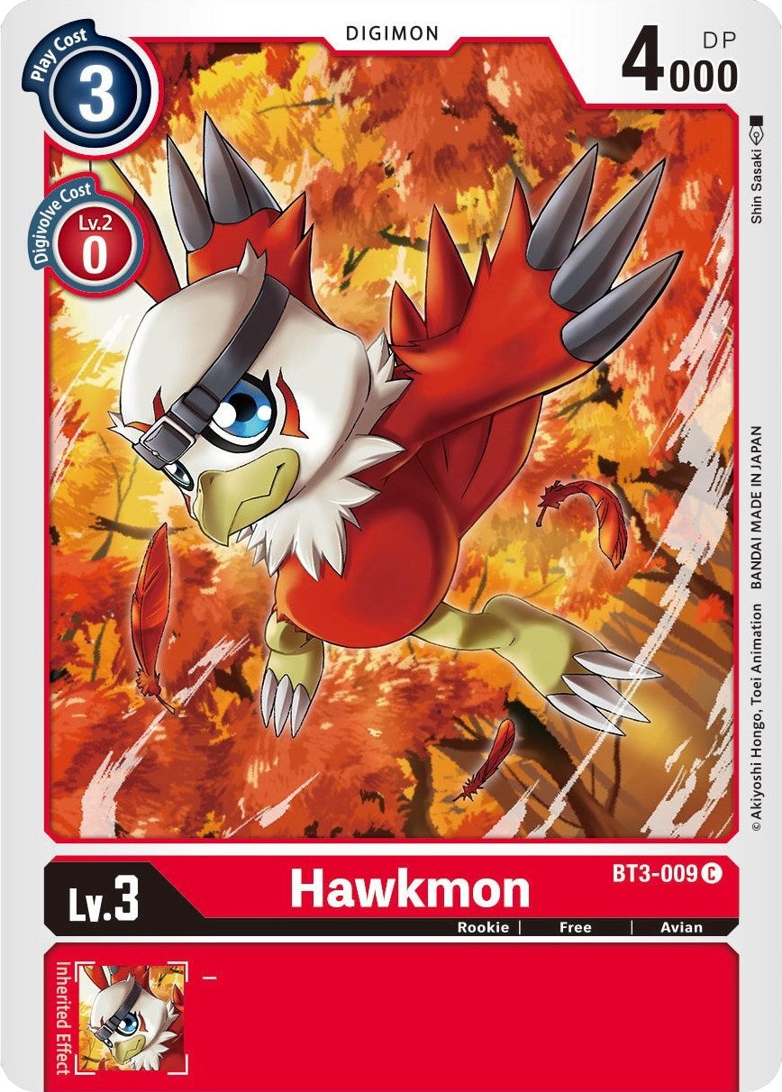 Image for Hawkmon (BT3-009 C) (Release Special Booster 1.5) - Digimon Card Game