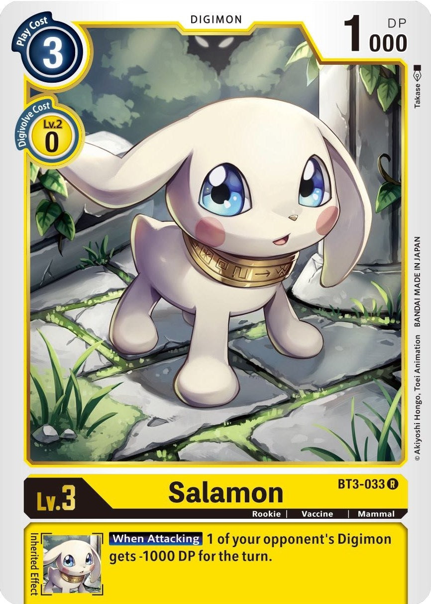 Image for Salamon - BT3-033 (BT3-033 R) (Release Special Booster 1.5) - Digimon Card Game