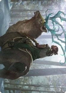 Image for Boreal Outrider Art Card (42) (Art Series: Kaldheim) - Magic: The Gathering