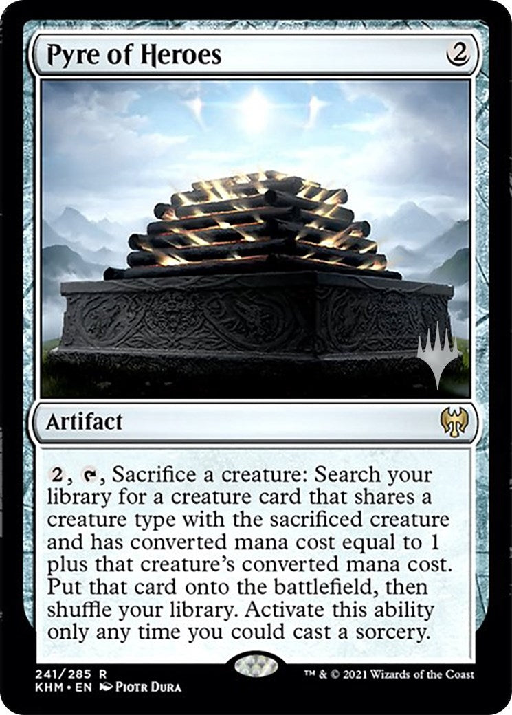 Image for Pyre of Heroes (241) (Promo Pack: Kaldheim) - Magic: The Gathering