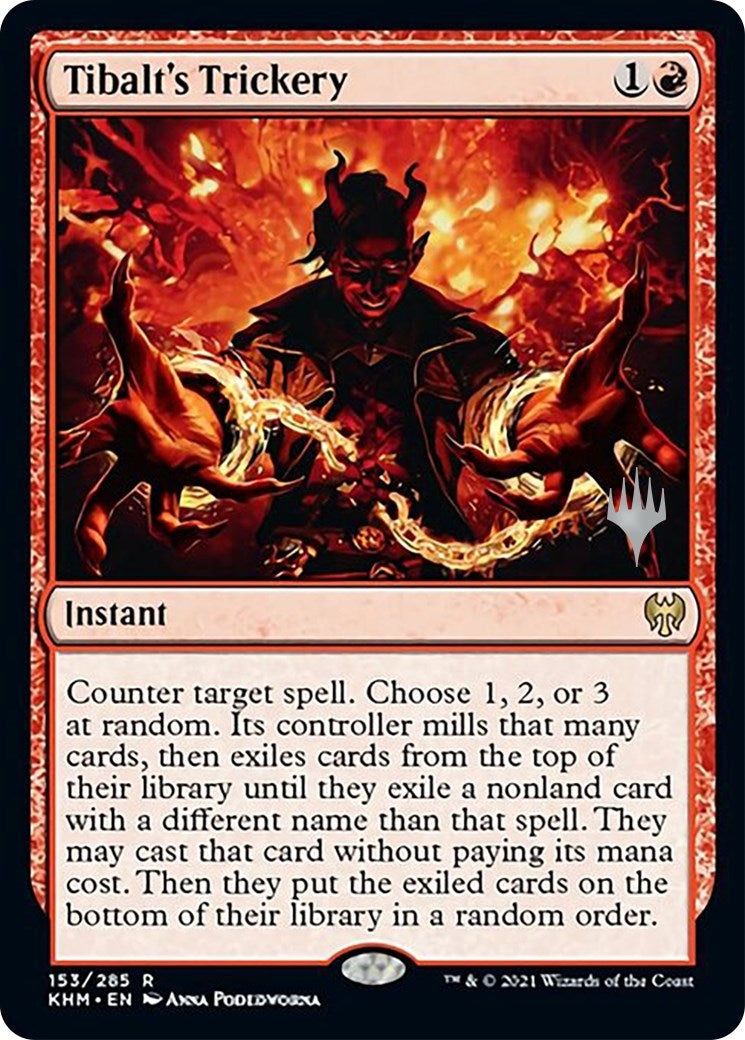 Image for Tibalt's Trickery (153) (Promo Pack: Kaldheim) - Magic: The Gathering