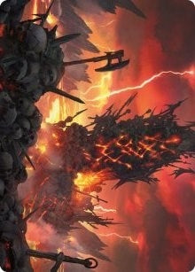 Image for Immersturm Skullcairn Art Card (71) (Art Series: Kaldheim) - Magic: The Gathering