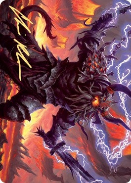 Image for Kardur, Doomscourge Art Card (Gold-Stamped Signature) (57) (Art Series: Kaldheim) - Magic: The Gathering