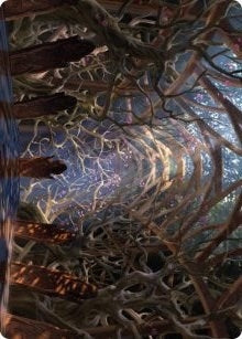 Image for Skemfar Elderhall Art Card (73) (Art Series: Kaldheim) - Magic: The Gathering
