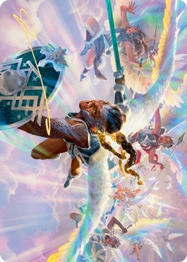 Image for Starnheim Unleashed Art Card (Gold-Stamped Signature) (8) (Art Series: Kaldheim) - Magic: The Gathering
