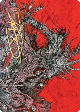 Image for Varragoth, Bloodsky Sire Art Card (Gold-Stamped Signature) (78) (Art Series: Kaldheim) - Magic: The Gathering