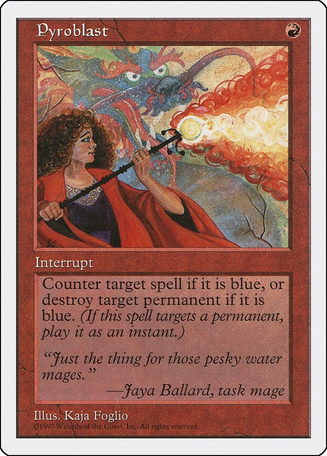 Image for Pyroblast (Fifth Edition) - Magic: The Gathering