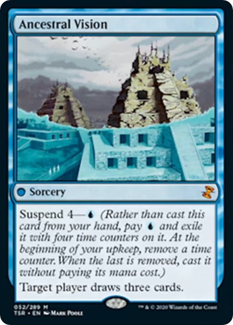 Image for Ancestral Vision (52) (Time Spiral: Remastered) - Magic: The Gathering