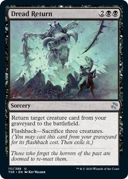 Image for Dread Return (111) (Time Spiral: Remastered) - Magic: The Gathering