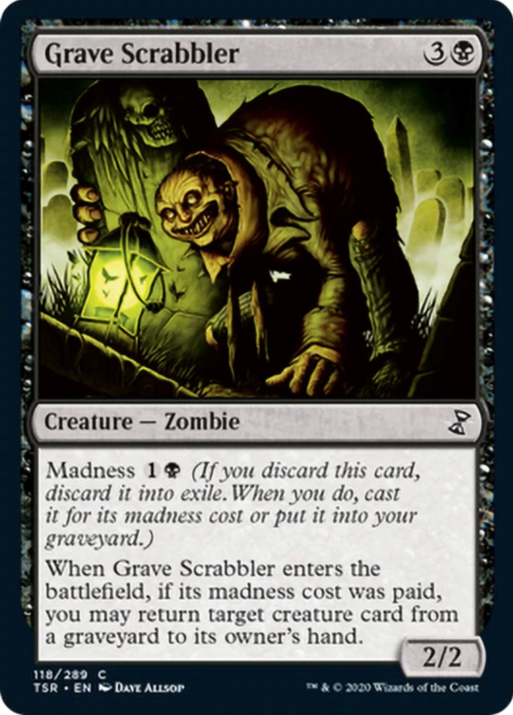 Image for Grave Scrabbler (118) (Time Spiral: Remastered) - Magic: The Gathering