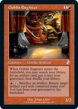 Image for Goblin Engineer (345) (Time Spiral: Remastered) - Magic: The Gathering