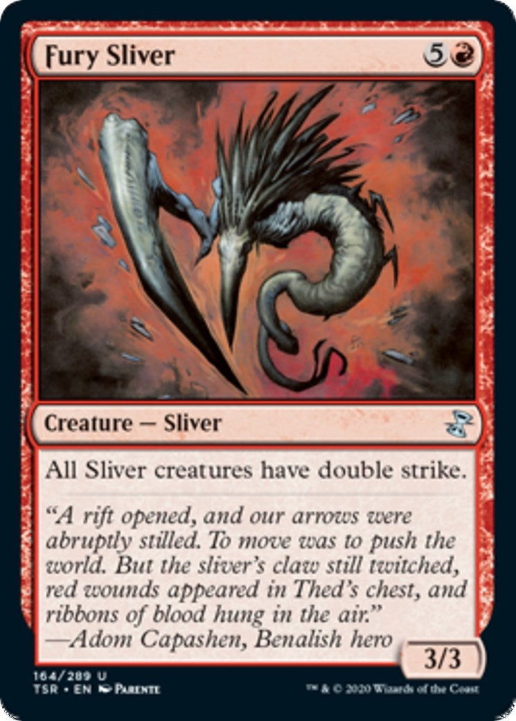 Image for Fury Sliver (164) (Time Spiral: Remastered) - Magic: The Gathering
