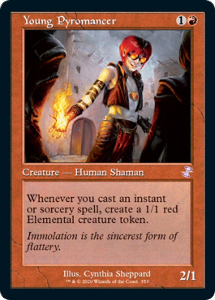 Image for Young Pyromancer (353) (Time Spiral: Remastered) - Magic: The Gathering
