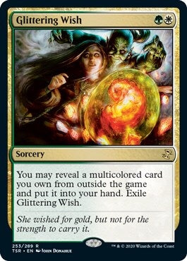 Image for Glittering Wish (253) (Time Spiral: Remastered) - Magic: The Gathering