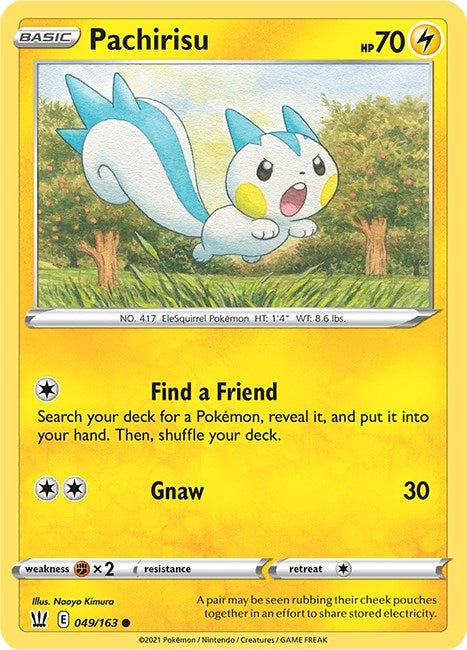 Image for Pachirisu (049/163) (SWSH05: Battle Styles) - Pokemon