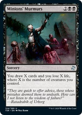 Image for Minions' Murmurs (124) (Time Spiral: Remastered) - Magic: The Gathering