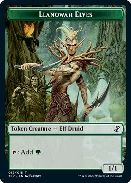 Image for Llanowar Elves Token (12) (Time Spiral: Remastered) - Magic: The Gathering