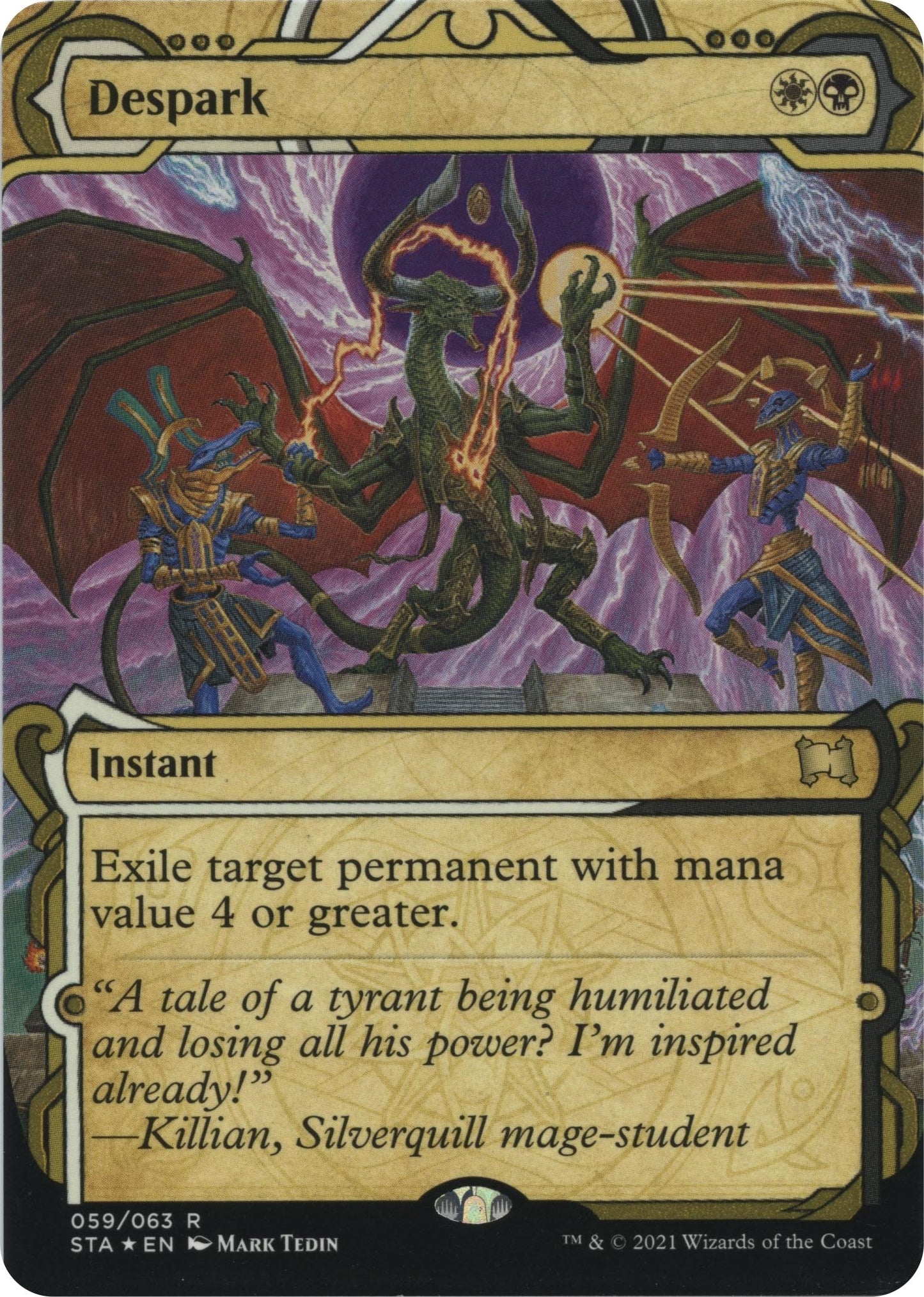 Image for Despark (Foil Etched) (59) (Strixhaven: Mystical Archives) - Magic: The Gathering