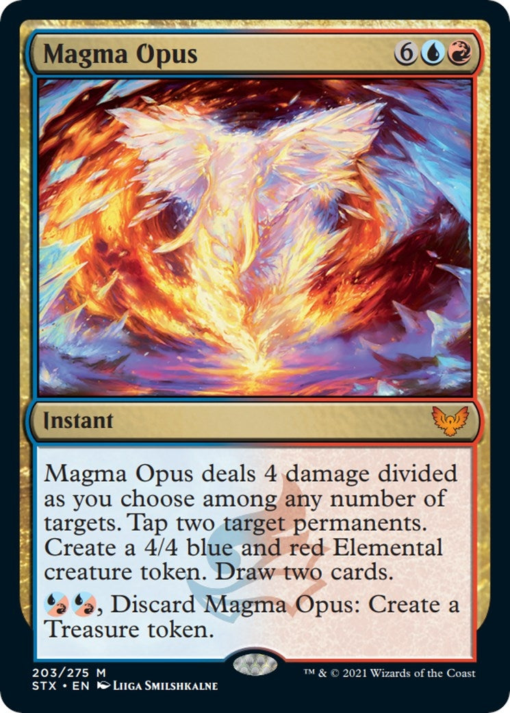 Image for Magma Opus (203) (Strixhaven: School of Mages) - Magic: The Gathering