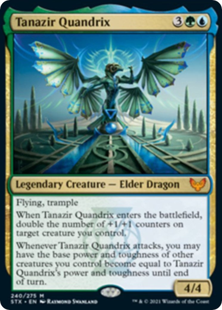 Image for Tanazir Quandrix (240) (Strixhaven: School of Mages) - Magic: The Gathering