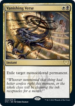 Image for Vanishing Verse (244) (Strixhaven: School of Mages) - Magic: The Gathering