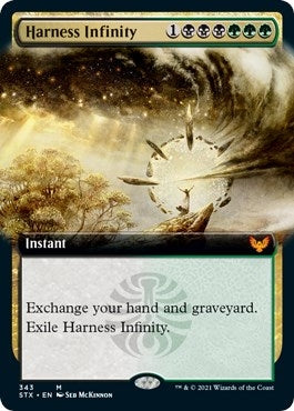 Image for Harness Infinity (Extended Art) (343) (Strixhaven: School of Mages) - Magic: The Gathering