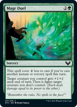 Image for Mage Duel (137) (Strixhaven: School of Mages) - Magic: The Gathering