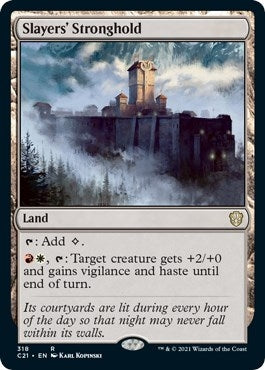 Image for Slayers' Stronghold (318) (Commander 2021) - Magic: The Gathering