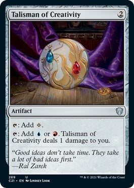 Image for Talisman of Creativity (269) (Commander 2021) - Magic: The Gathering