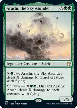 Image for Arashi, the Sky Asunder (185) (Commander 2021) - Magic: The Gathering
